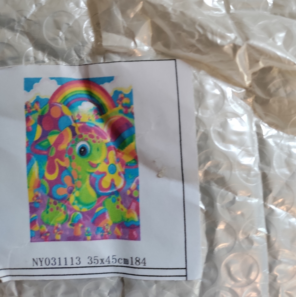 Diamond painting -lisa frank